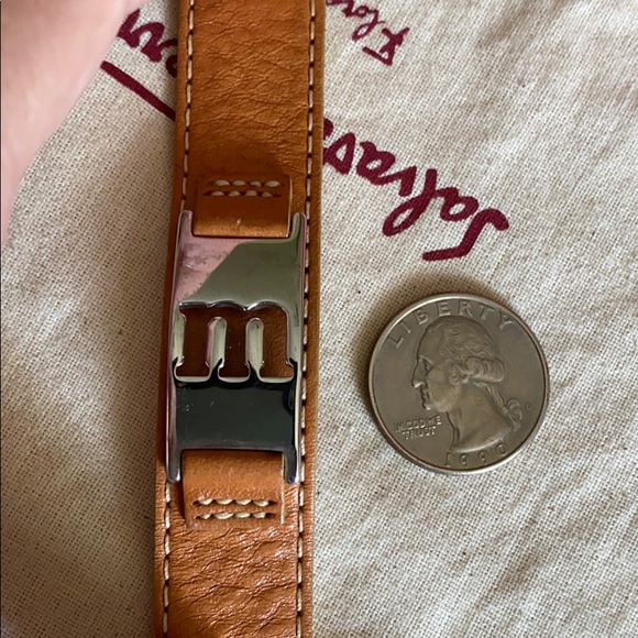 🖤FOSSIL💕 “M” leather bracelet - Picture 10 of 10